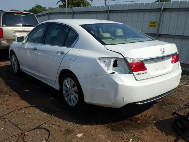 1HGCR2F83DA244755 - 2013 HONDA ACCORD EXL WHITE photo 3