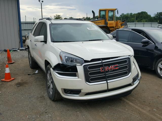 1GKKRRKDXDJ135283 - 2013 GMC ACADIA SLT თეთრი ფოტო 1