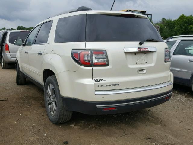 1GKKRRKDXDJ135283 - 2013 GMC ACADIA SLT თეთრი ფოტო 3