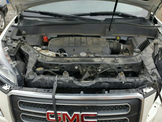 1GKKRRKDXDJ135283 - 2013 GMC ACADIA SLT თეთრი ფოტო 7