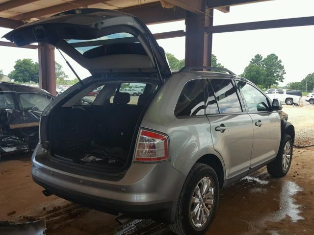 2FMDK39C17BB38838 - 2007 FORD EDGE SEL P SILVER photo 4