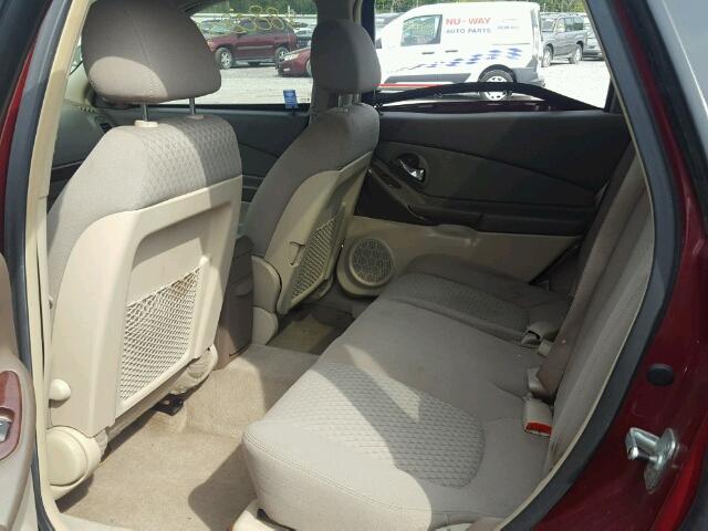 1G1ZT61856F291891 - 2006 CHEVROLET MALIBU MAX 勃艮第红 照片 6