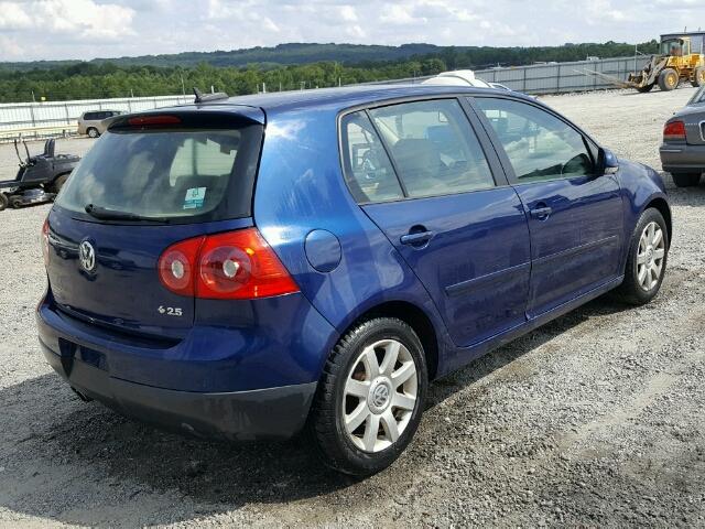 WVWCR71K66W195586 - 2006 VOLKSWAGEN RABBIT BLUE photo 4