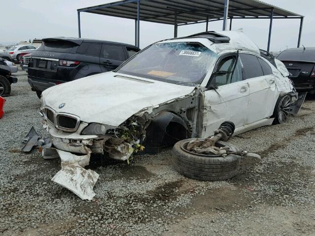 WBAHN83528DT86044 - 2008 BMW 750 WHITE photo 2