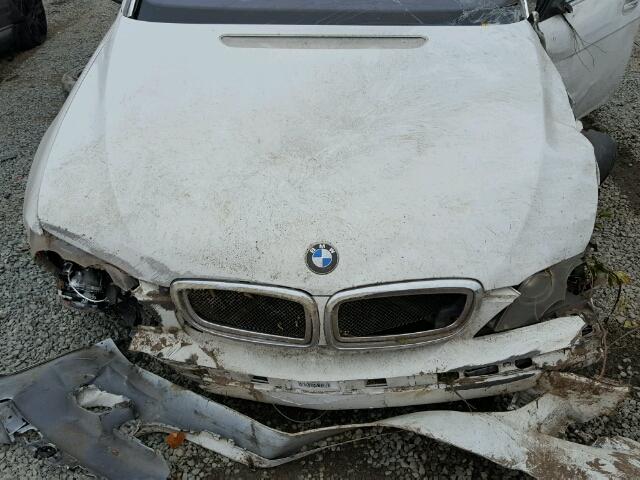 WBAHN83528DT86044 - 2008 BMW 750 WHITE photo 7