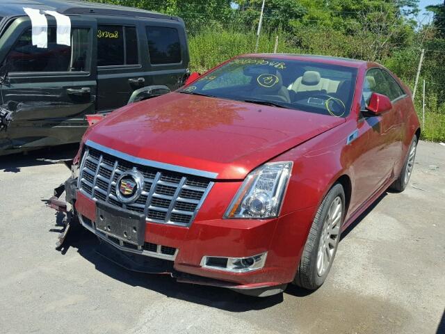 1G6DG1E39E0111128 - 2014 CADILLAC CTS PERFOR BURGUNDY photo 2