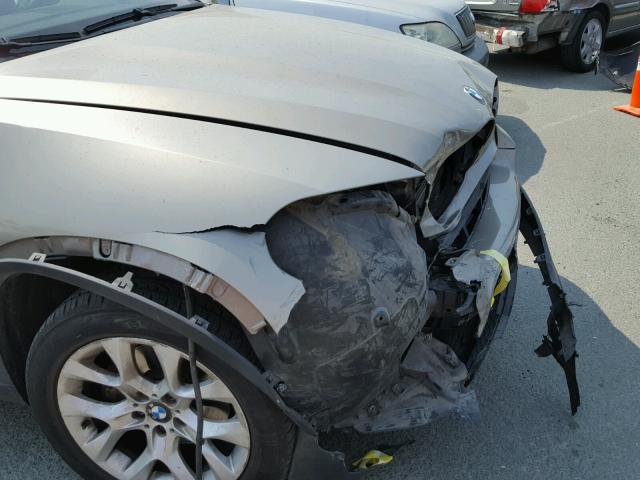 5UXZV4C54BL415815 - 2011 BMW X5 XDRIVE3 BEIGE photo 9