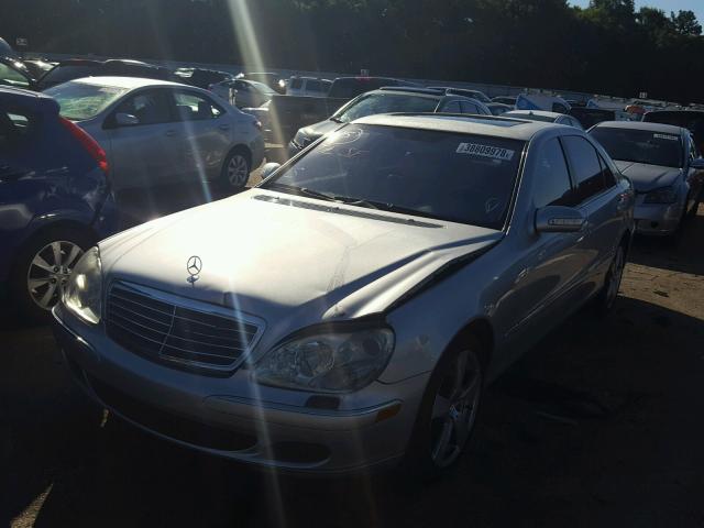 WDBNG75J23A373940 - 2003 MERCEDES-BENZ S 500 SILVER photo 2