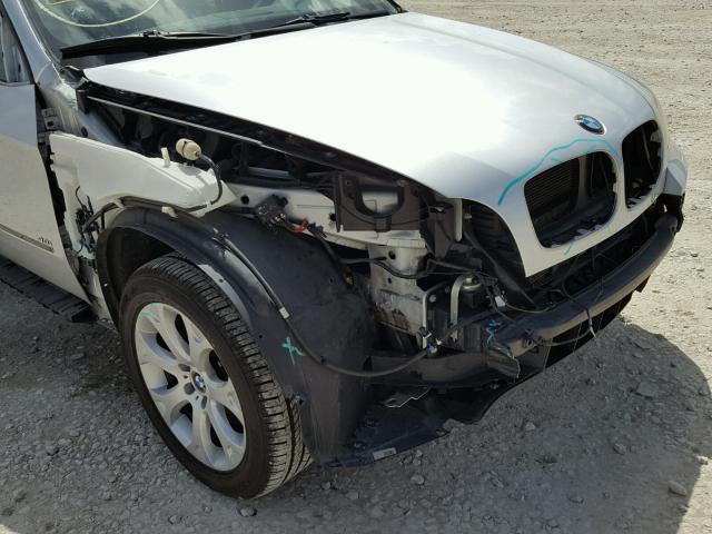 5UXFE83557LZ45972 - 2007 BMW X5 4.8I SILVER photo 9