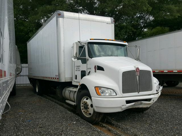 2NKHHM6XXEM420042 - 2014 KENWORTH CONSTRUCTI WHITE photo 1