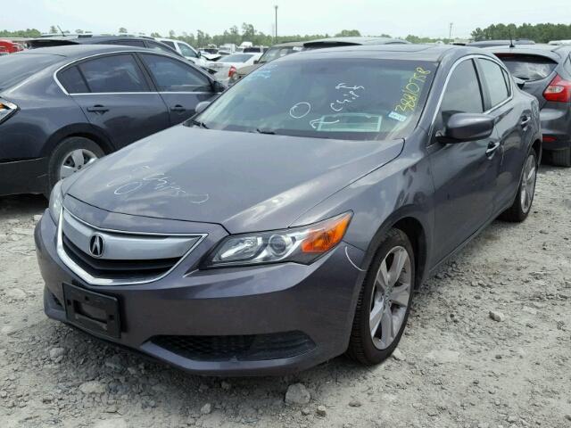 19VDE1F33FE006748 - 2015 ACURA ILX 20 BLUE photo 2