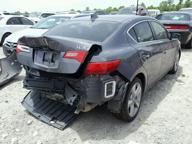 19VDE1F33FE006748 - 2015 ACURA ILX 20 BLUE photo 4