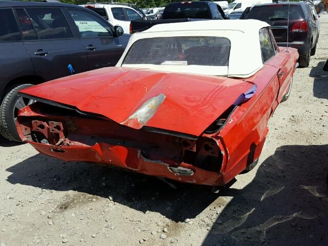 4Y85Z179633 - 1964 FORD THUNDERBIR RED photo 4