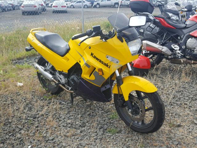 JKAEXMF123A102143 - 2003 KAWASAKI EX250 F YELLOW photo 1