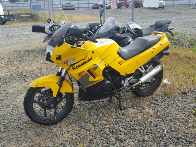 JKAEXMF123A102143 - 2003 KAWASAKI EX250 F YELLOW photo 5