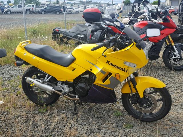 JKAEXMF123A102143 - 2003 KAWASAKI EX250 F YELLOW photo 6