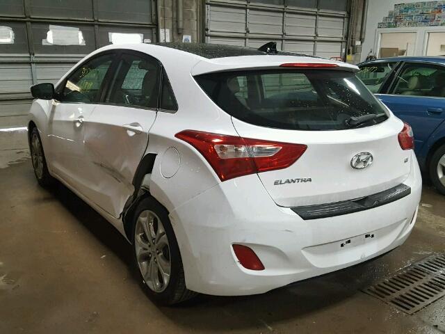 KMHD35LE7DU132079 - 2013 HYUNDAI ELANTRA GT WHITE photo 3