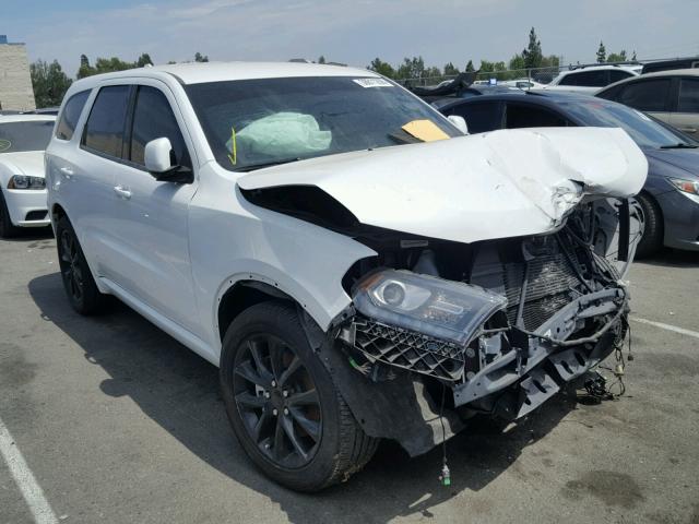 1C4SDJCT7HC861095 - 2017 DODGE DURANGO R/ WHITE photo 1