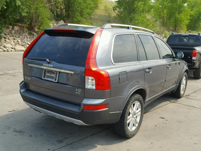 YV4CZ852571341472 - 2007 VOLVO XC90 V8 GRAY photo 4