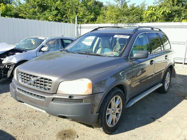 YV1CZ852551200038 - 2005 VOLVO XC90 V8 GRAY photo 2