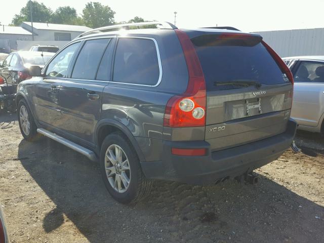 YV1CZ852551200038 - 2005 VOLVO XC90 V8 GRAY photo 3