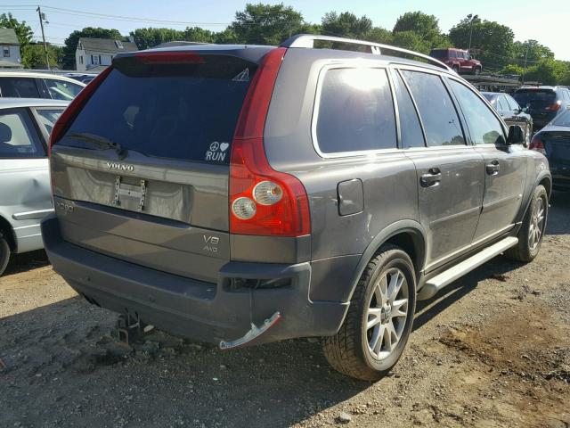 YV1CZ852551200038 - 2005 VOLVO XC90 V8 GRAY photo 4