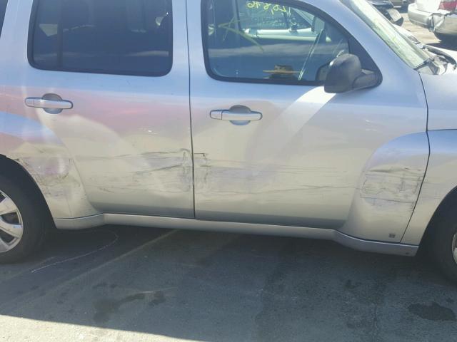 3GNCA13B19S644925 - 2009 CHEVROLET HHR LS SILVER photo 9