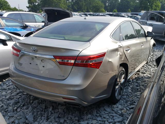 4T1BK1EB6FU165891 - 2015 TOYOTA AVALON XLE SILVER photo 4