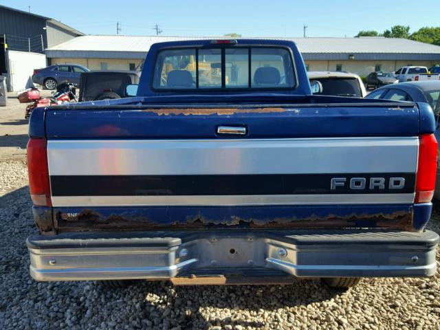 2FTHF26H5SCA26146 - 1995 FORD F250 BLUE photo 9