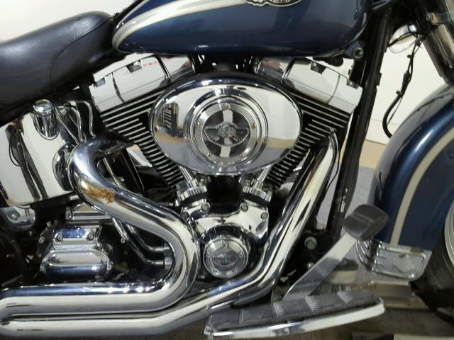 1HD1BWB133Y092782 - 2003 HARLEY-DAVIDSON FLSTCI BLUE photo 11