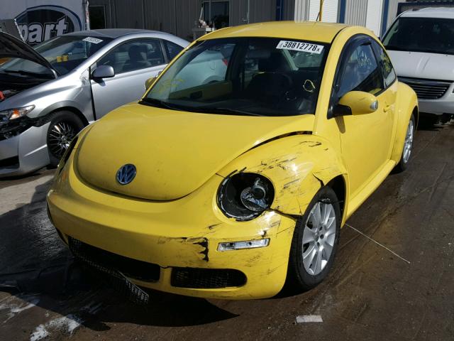 3VWPW31C18M509074 - 2008 VOLKSWAGEN NEW BEETLE ყვითელი ფოტო 2