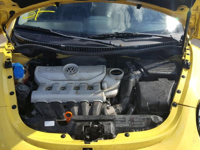 3VWPW31C18M509074 - 2008 VOLKSWAGEN NEW BEETLE ყვითელი ფოტო 7