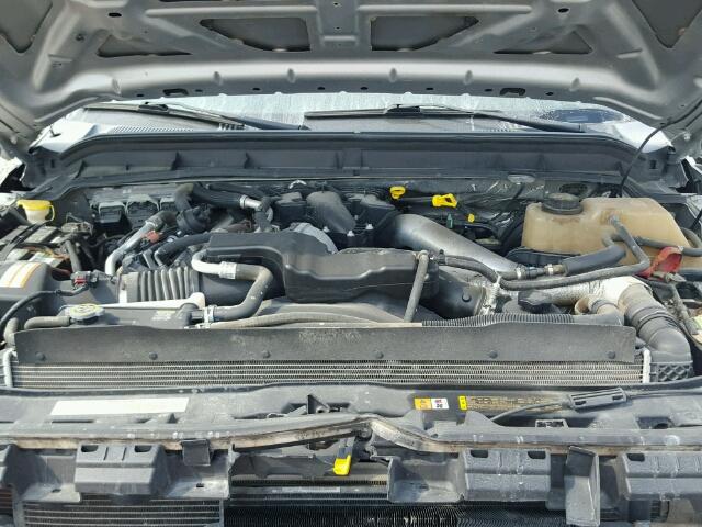 1FT7W2AT0BEB66378 - 2011 FORD F250 SUPER SILVER photo 7
