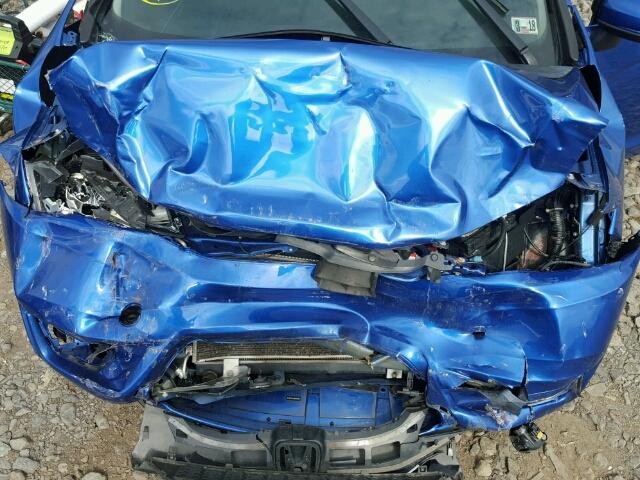 3HGGK5H87FM758618 - 2015 HONDA FIT EX BLUE photo 7