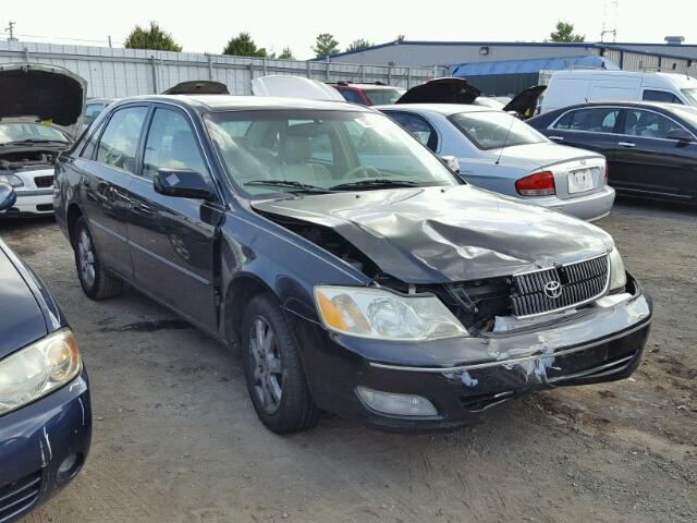 4T1BF28B51U192496 - 2001 TOYOTA AVALON XL BLACK photo 1