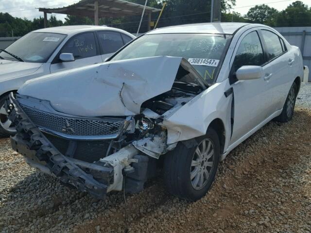 4A32B2FF9BE013066 - 2011 MITSUBISHI GALANT FE WHITE photo 2