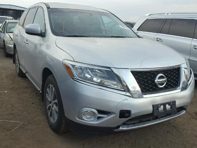 5N1AR2MM9EC674748 - 2014 NISSAN PATHFINDER SILVER photo 1