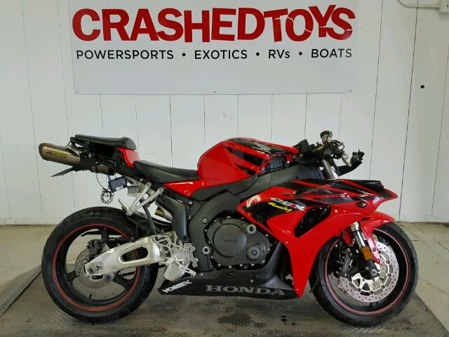 JH2SC57096M202928 - 2006 HONDA CBR1000 RR RED photo 1