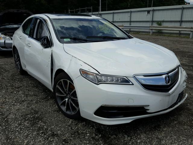 19UUB2F50HA005846 - 2017 ACURA TLX TECH WHITE photo 1