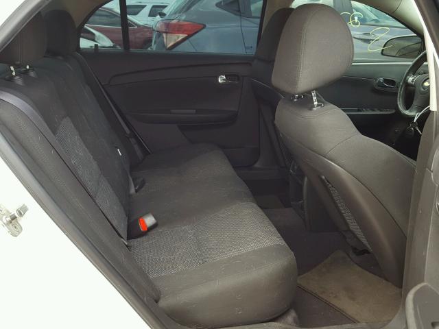 1G1ZC5EB6AF163362 - 2010 CHEVROLET MALIBU 1LT 白色 照片 6