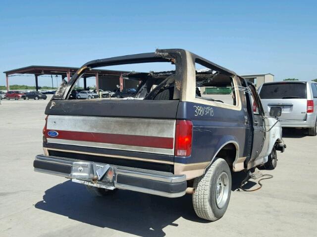 1FMEU15H9KLA11784 - 1989 FORD BRONCO U10 BLACK photo 4