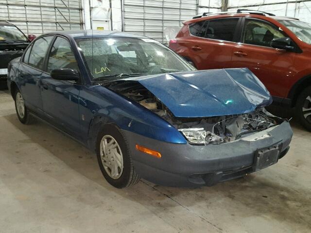 1G8ZF5288YZ129871 - 2000 SATURN SL Niebieski zdjęcie 1