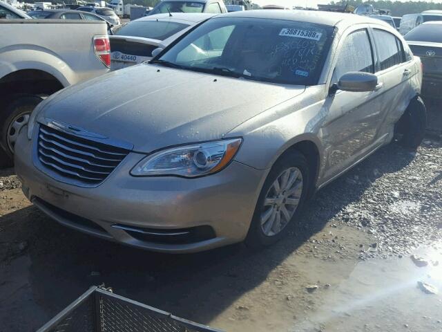 1C3CCBBB7EN132363 - 2014 CHRYSLER 200 TOURIN GOLD photo 2