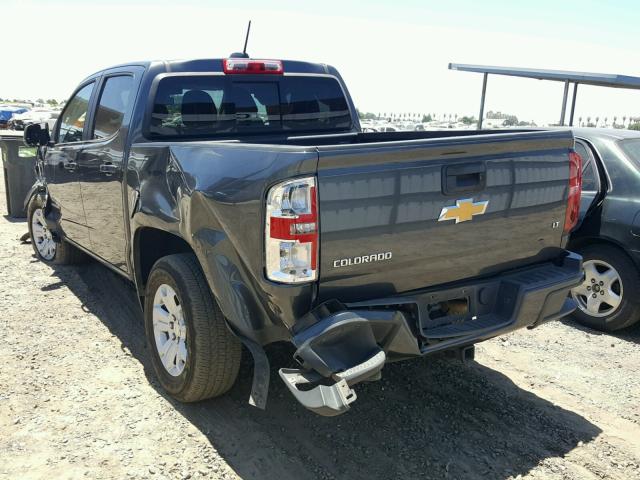 1GCGSCE39G1358313 - 2016 CHEVROLET COLORADO L CHARCOAL photo 3