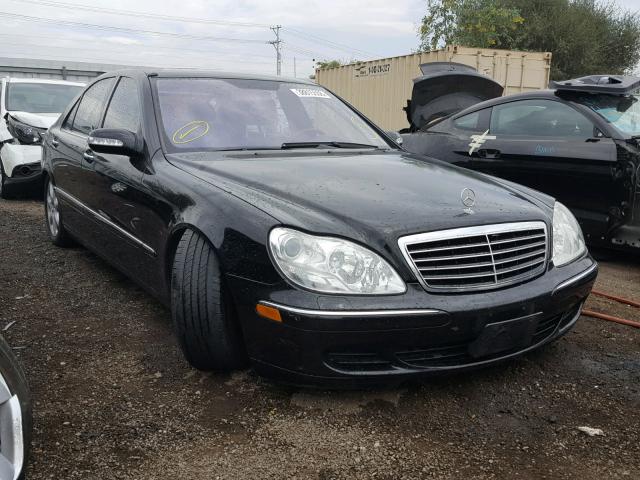 WDBNG84J76A470921 - 2006 MERCEDES-BENZ S 500 4MAT BLACK photo 1