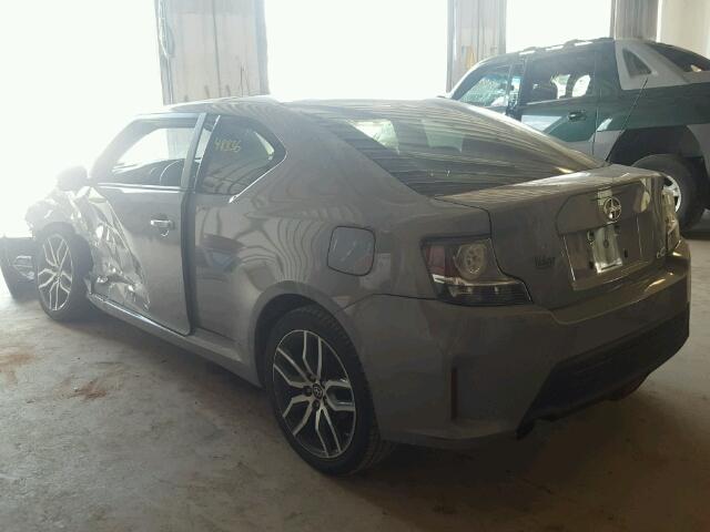 JTKJF5C71E3083476 - 2014 TOYOTA SCION TC 灰色 照片 3