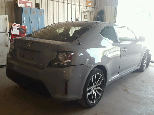 JTKJF5C71E3083476 - 2014 TOYOTA SCION TC 灰色 照片 4