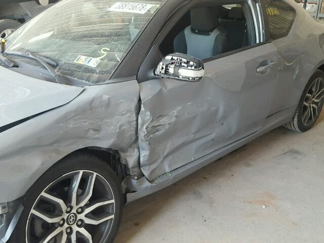 JTKJF5C71E3083476 - 2014 TOYOTA SCION TC 灰色 照片 9