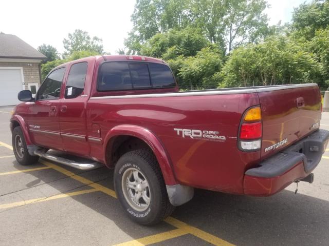 5TBBT48152S297389 - 2002 TOYOTA TUNDRA ACC RED photo 3