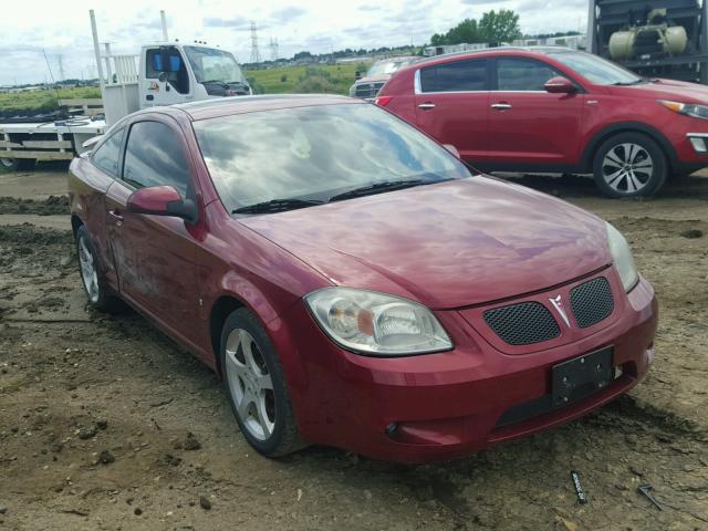 1G2AN15B277224219 - 2007 PONTIAC G5 GT RED photo 1